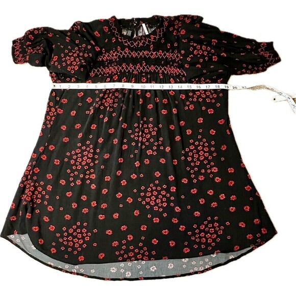 Free People Flowers in Her Hair Tunic Top Whimsygoth Fairy Size XS‎ - Picture 6 of 11